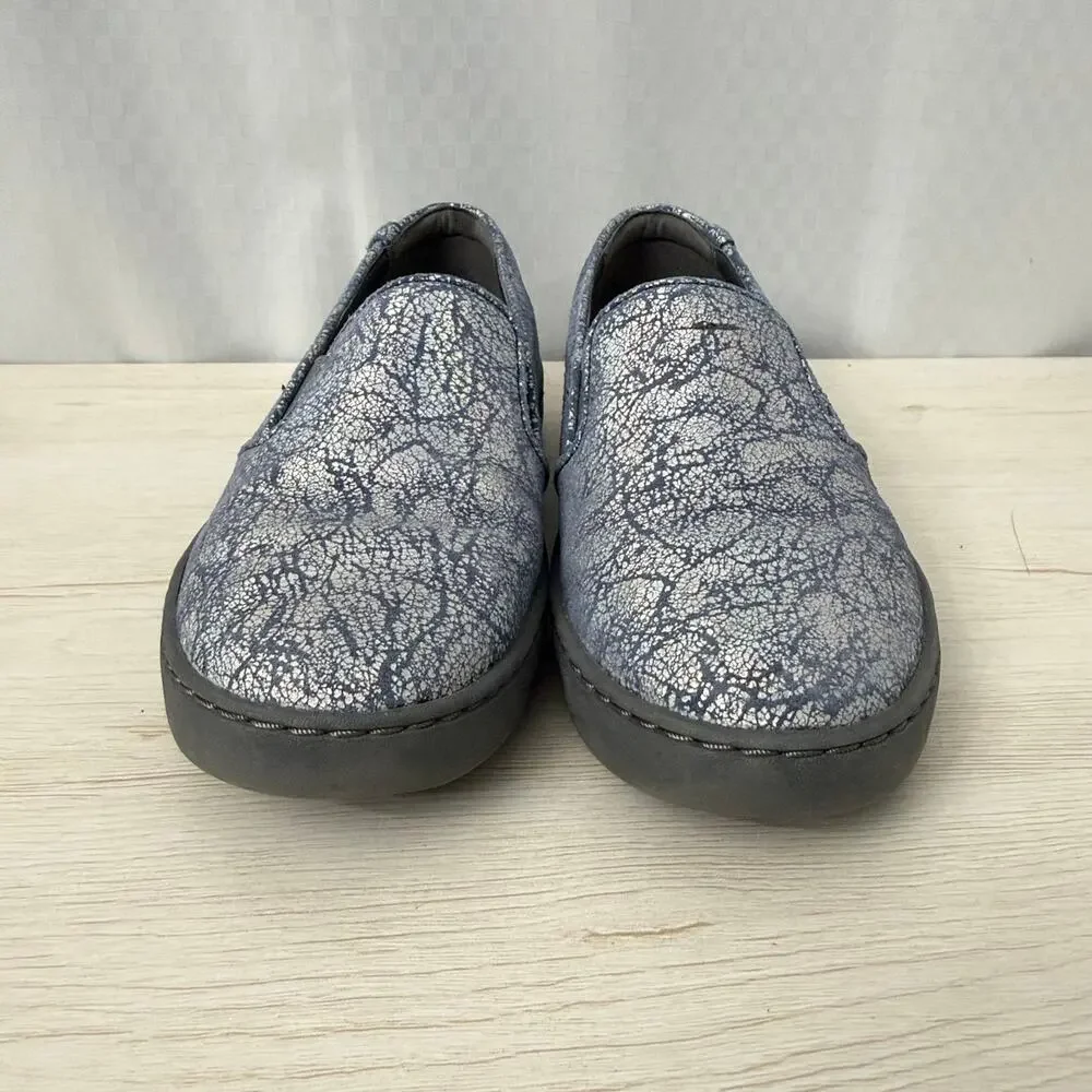 Vionic Pro Avery Metallic Shoes Womens Size 7 Comfort Orthotic Slip On
